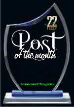January Post of the Month